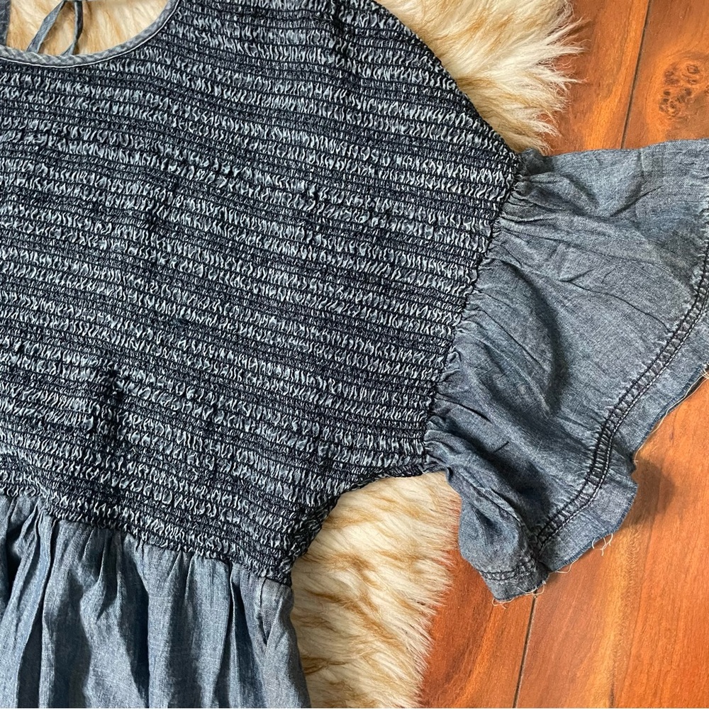 Anthropologie Luz Chambray Mini Dress - Picture 9 of 11